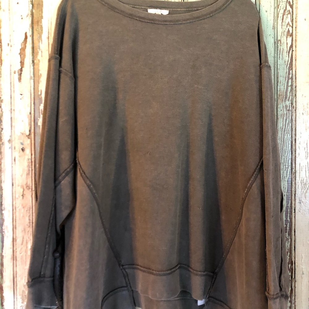 Boutique style vintage washed sweatshirt